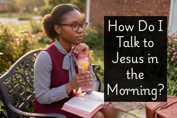 How Do I Talk to Jesus in the Morning?